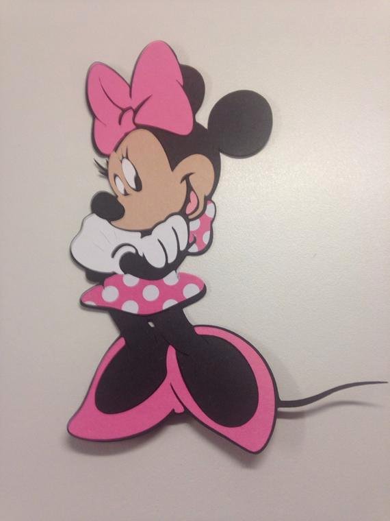 Minnie Mouse Cut Out Pattern Inspirational Minnie Mouse Cut