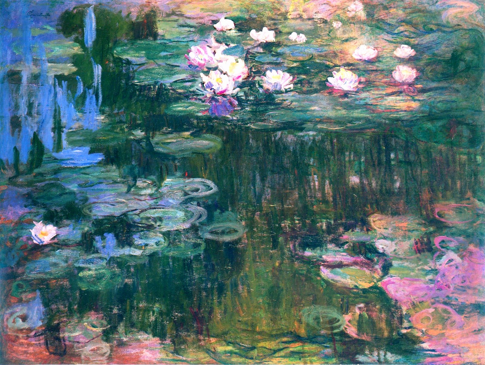 Monet Images Of Paintings Awesome Royal Milk Tea Zen Pool Nail Art