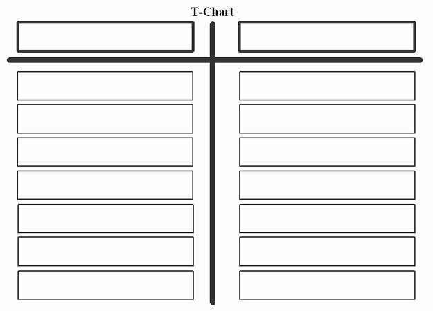 Ms Excel Chart Templates Best Of Free T Chart Template In Word and Excel