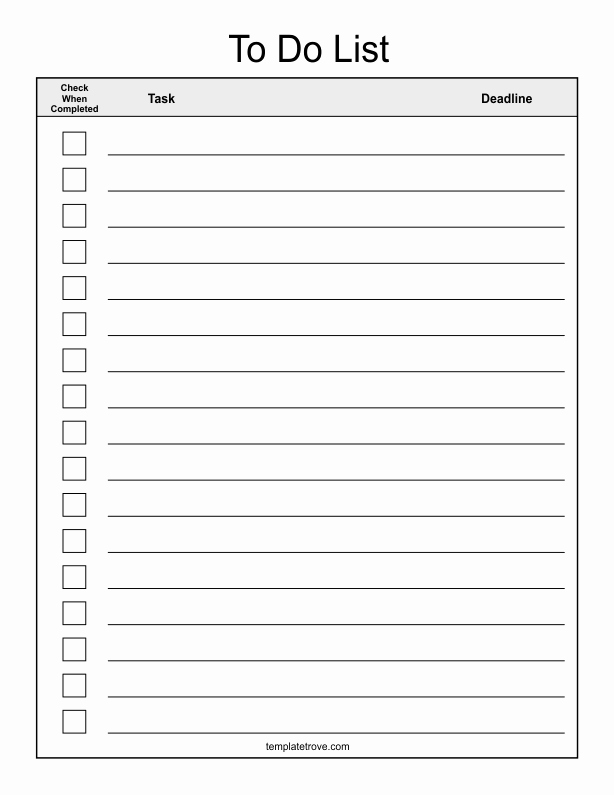 Ms Word Check Template Beautiful Checklist Templates
