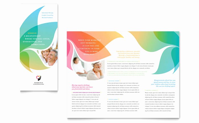 Ms Word Flyer Template Free Best Of Marriage Counseling Tri Fold Brochure Template Design