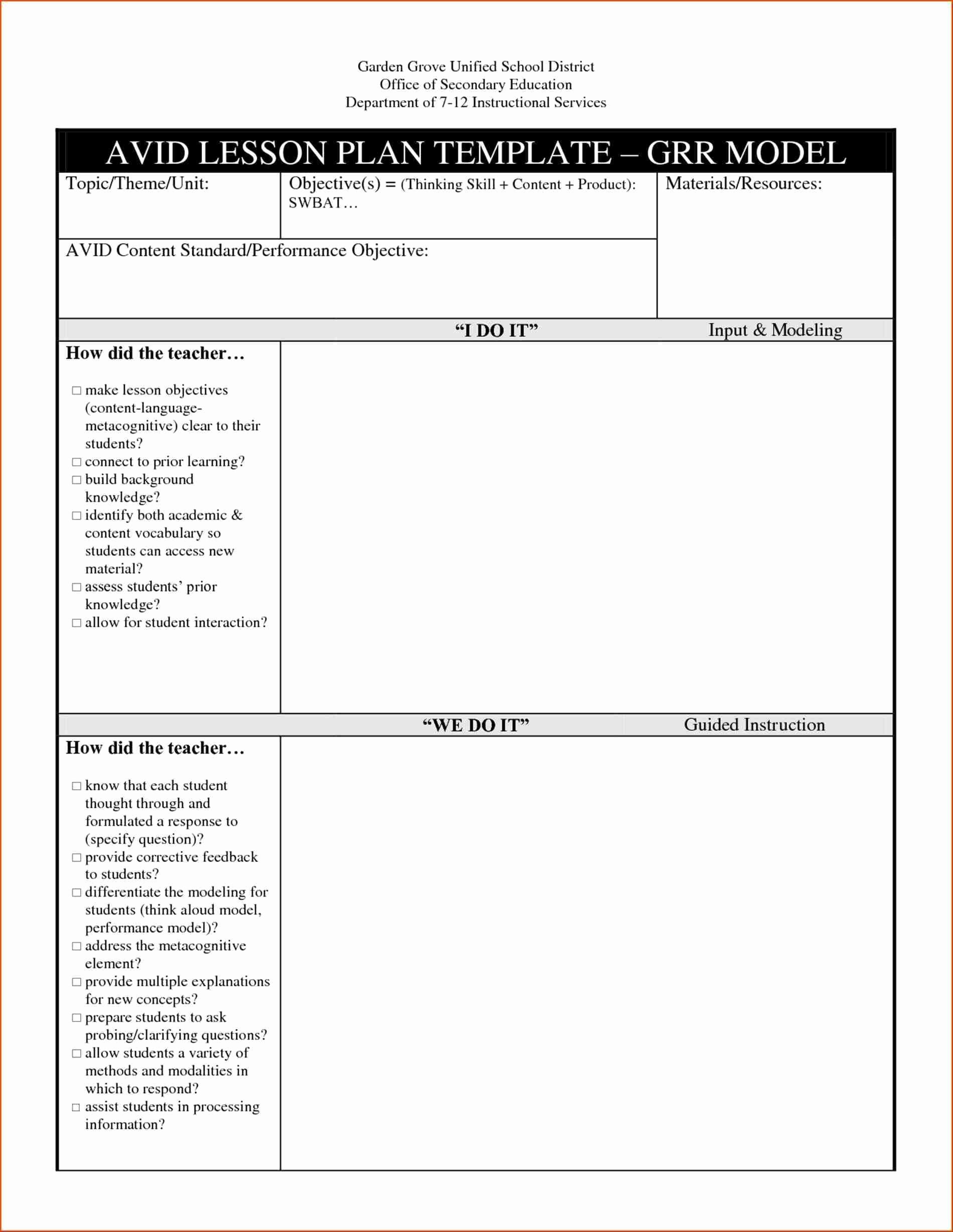 Ms Word Lesson Plan New Esl Lesson Plan Template Doc – Esl Lesson Plan Template