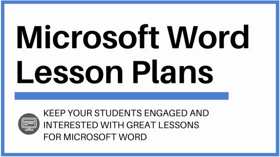 Ms Word Lesson Plans Luxury Microsoft Word Lesson Plans and Activities to Wow Your