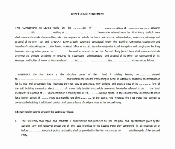 Ms Word Rental Agreement Template Unique 26 Word Rental Agreement Templates Free Download