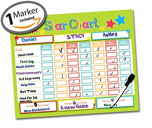 Multiple Kids Chore Chart Beautiful Chore Charts for Multiple Kids Amazon