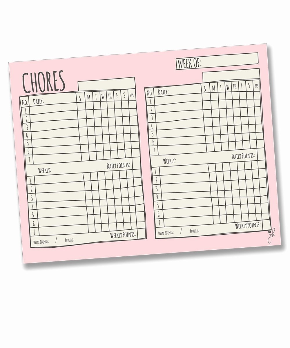 Multiple Kids Chore Chart Elegant Chore Chart for Multiple Kids – Jennakate