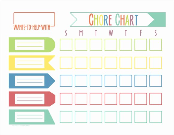 Multiple Kids Chore Chart Unique Sample Kids Chore Chart Template 8 Free Documents In