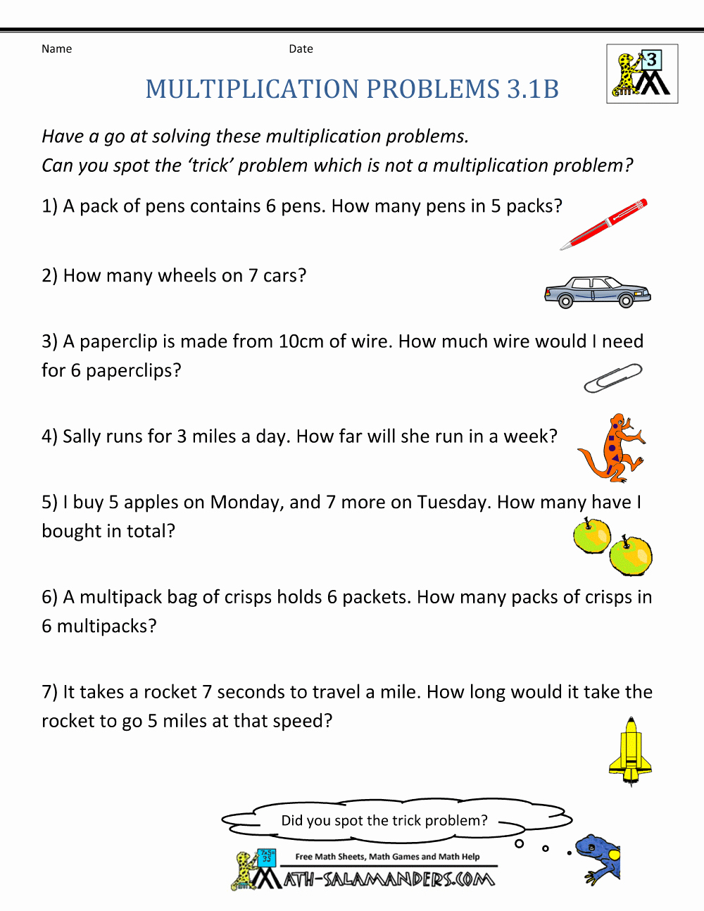 Multiplication and Division Worksheets Lovely Multiplication Word Problem Worksheets 3rd Grade