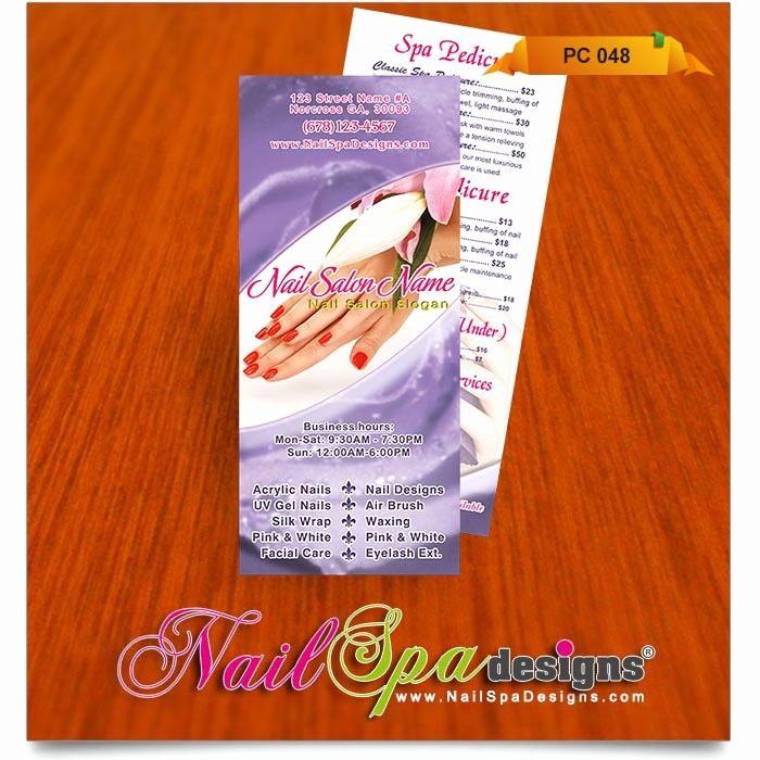 Nail Price List Template New Price List Template for Nail Salon Visit