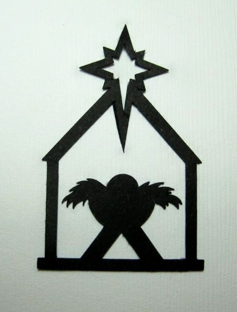 Nativity Scene Silhouette Printable New This Star for the Nativity Scene … Holiday