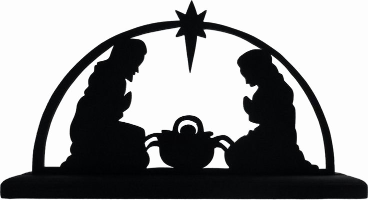 Nativity Scene Silhouette Printable Unique 25 Best Ideas About Nativity Silhouette On Pinterest