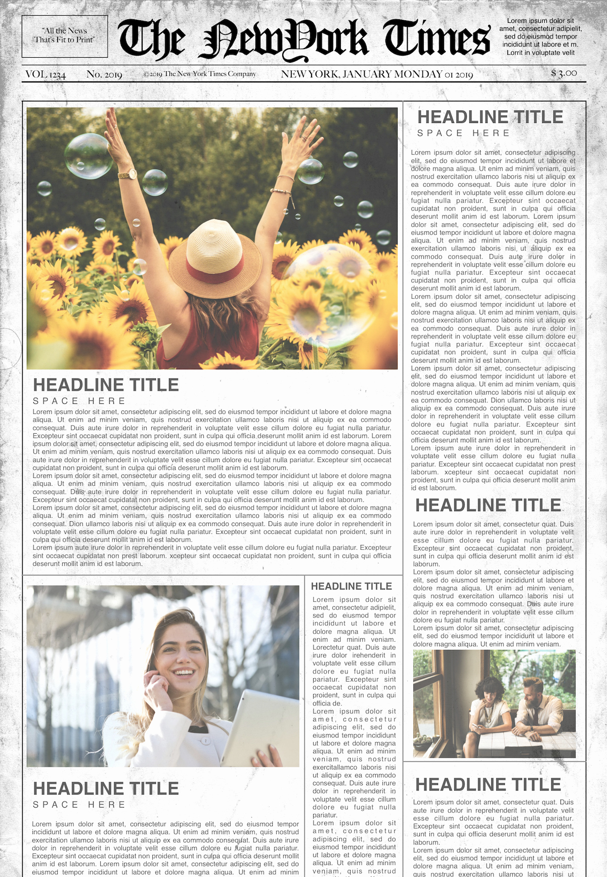 30 Newspaper Format Google Docs Example Document Template