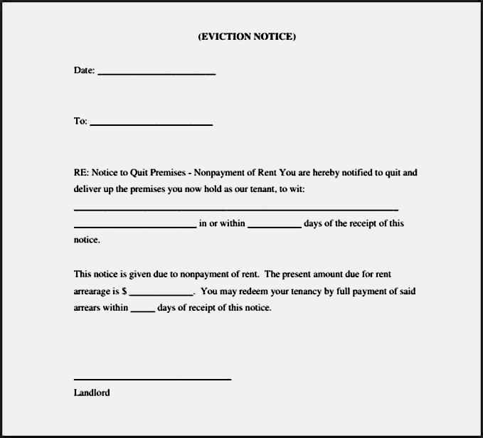 Non Payment Of Rent Letter Best Of Eviction Notice Letter for Non Payment Of Rent Pdf