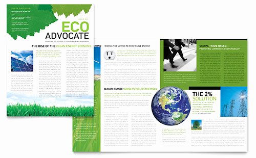 Non Profit Brochure Example Beautiful Environmental Non Profit Tri Fold Brochure Template Design
