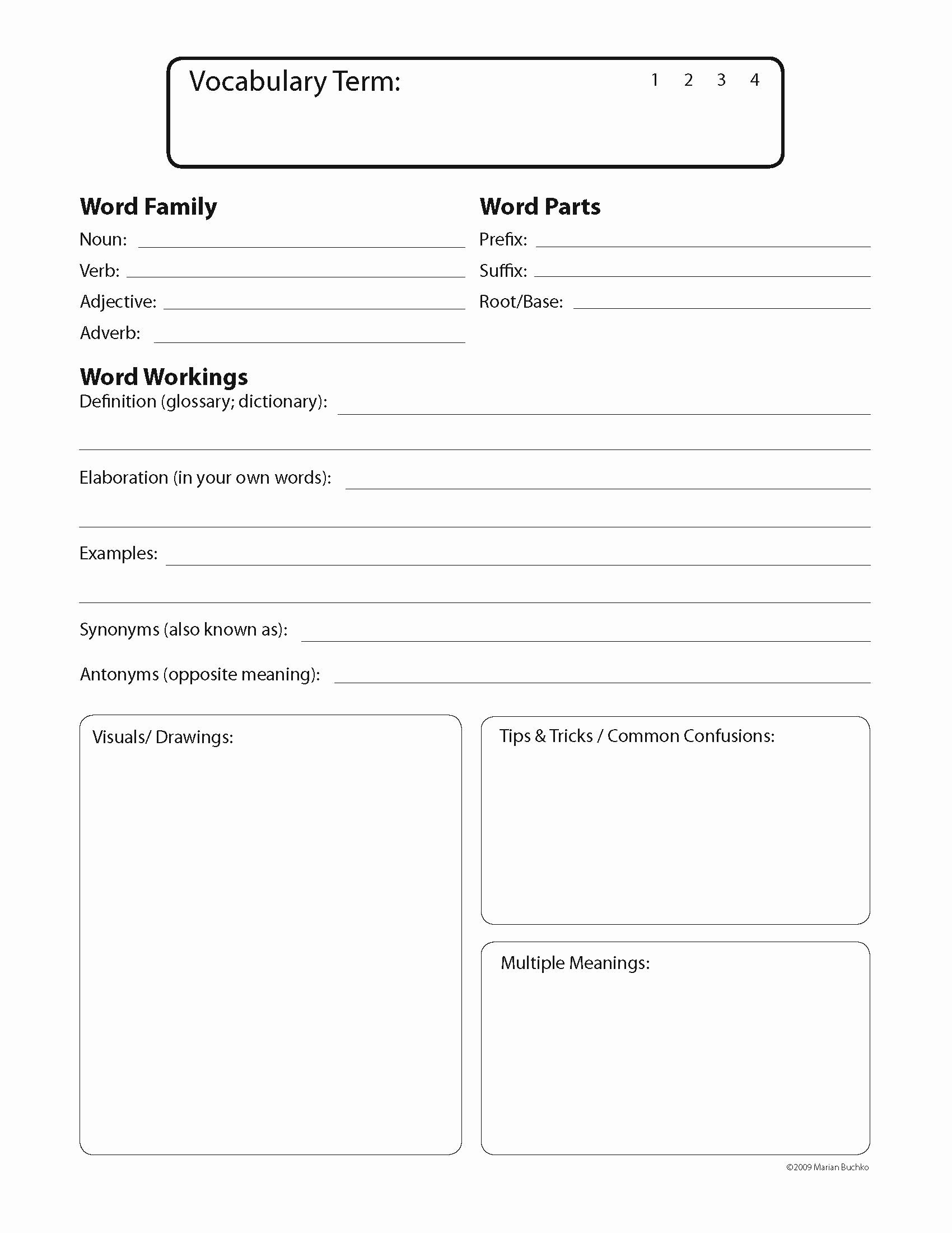Notebook Template for Word Best Of 6 Traits Of Writing