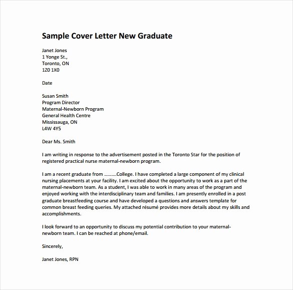 Nurse Cover Letters Examples Luxury Nursing Cover Letter Template – 8 Free Word Pdf