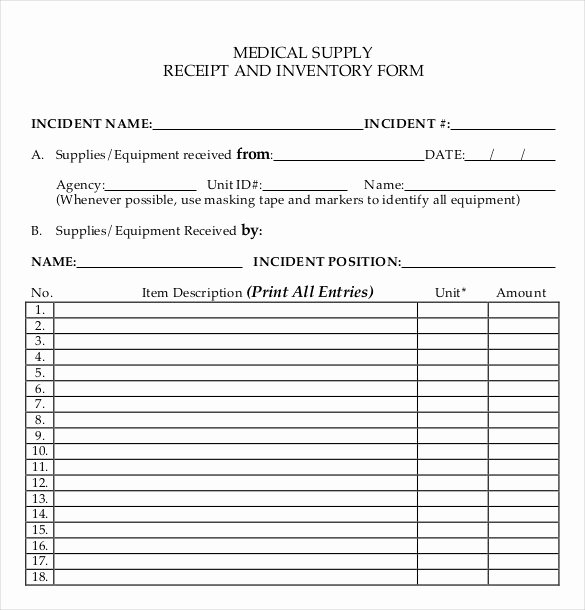 Office Supplies Request form Inspirational Supply Inventory Template 19 Free Word Excel Pdf