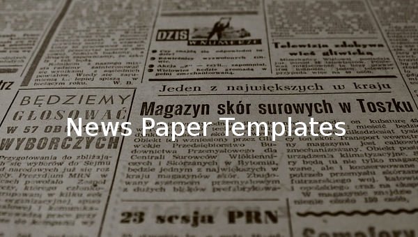 Old Newspaper Template Word Inspirational 18 News Paper Templates Word Pdf Psd Ppt
