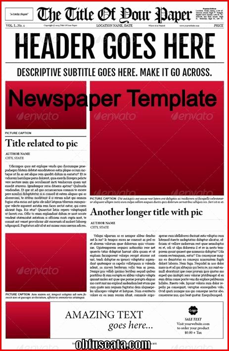 Old Newspaper Template Word Luxury Points to Note In A Newspaper Template