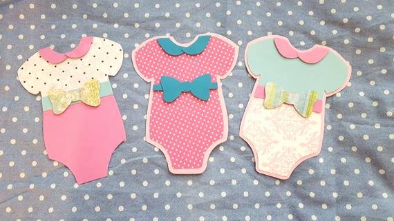 Onesie Paper Cut Out Inspirational Baby Girl Esie Cut Outs Sie Paper Crafts by