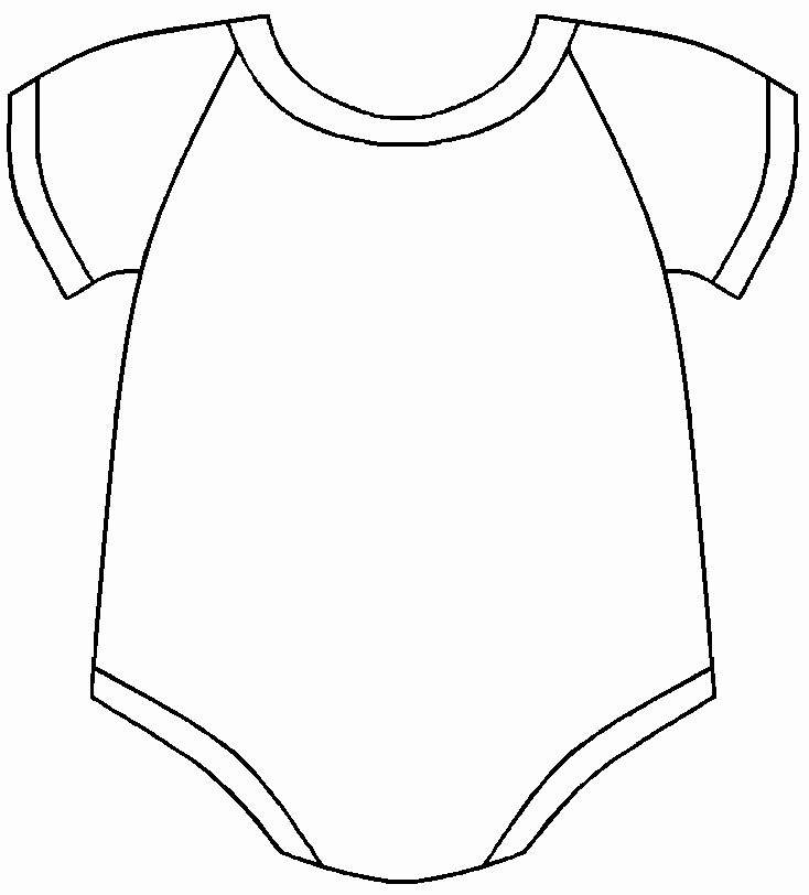 Onesies Template Printable Free Best Of Baby E Piece Templates thelittledabbler