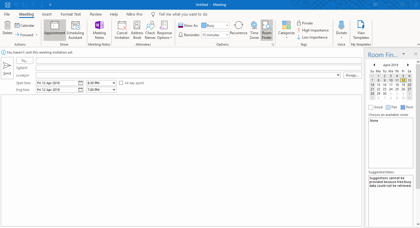 Outlook Meeting Invite Template Best Of How to Send Meeting Invites In Outlook