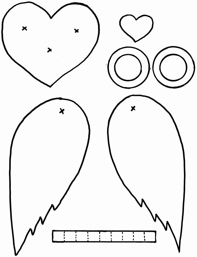 Owl Cut Out Template Unique Owl Craft Template