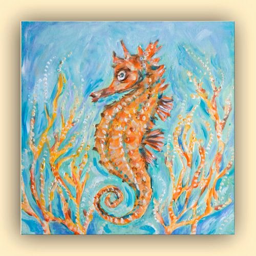 Paintings Of Fish Underwater New Painting the Sea In Acrylics