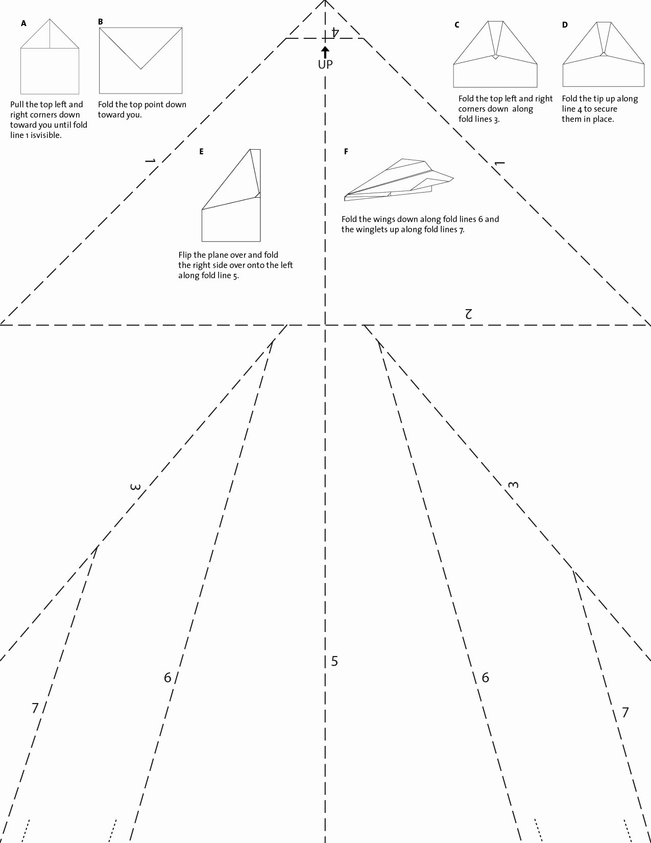 Paper Airplane Template Beautiful Friday is Paper Airplane Day