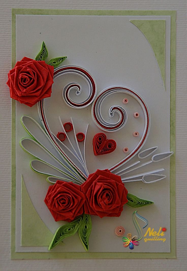 Paper Quilling Patterns Free Fresh Neli Quilling Cards with Love