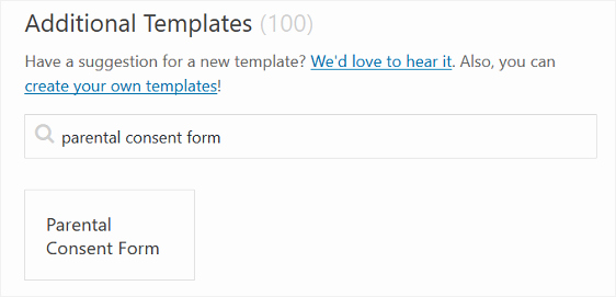 Parental Consent forms Template New How to Create A Parental Consent form In Wordpress