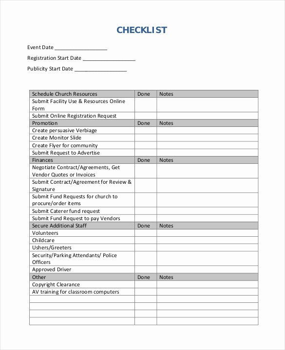 Party Planning Template Excel Elegant event Planning Checklist Pdf