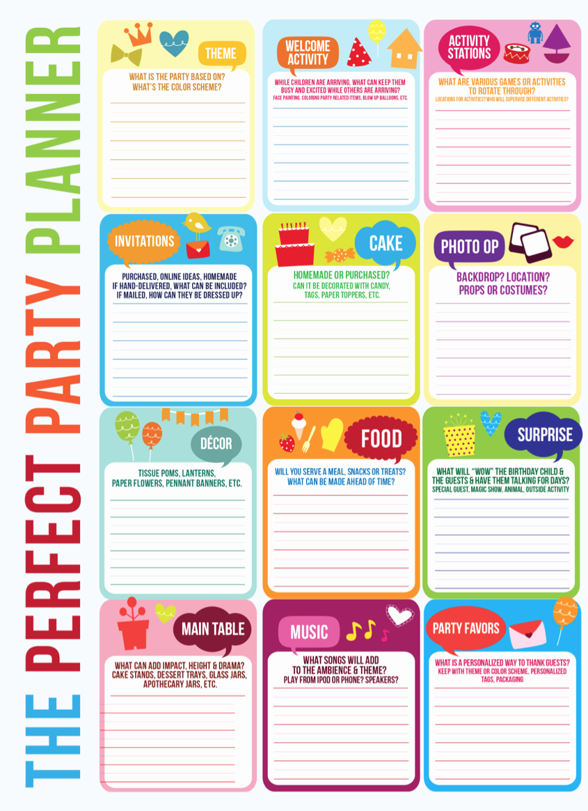 Party Planning Template Excel Unique 5 Party Planning Templates Excel Xlts