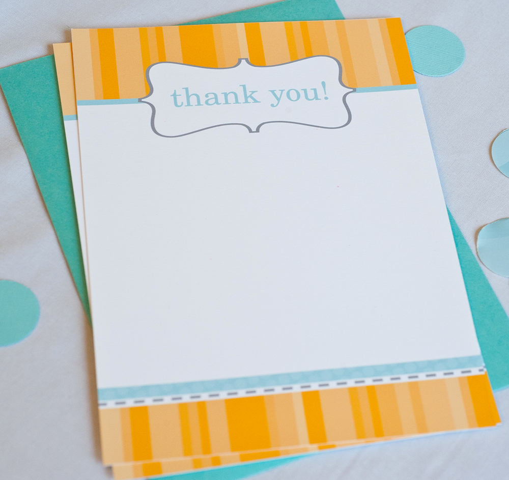 Party Thank You Note Fresh Bright Future Graduation Party Frog Prince Paperie