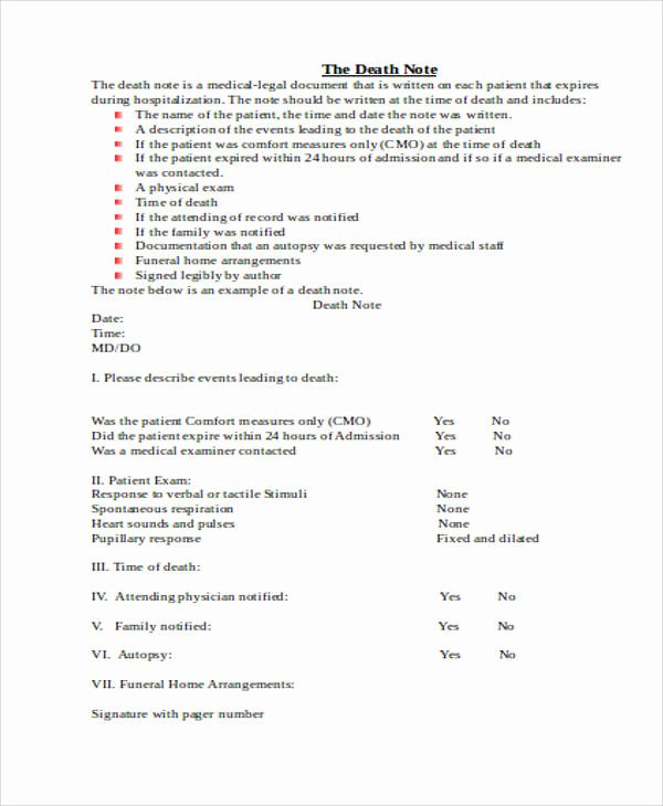 Patient First Doctor Note Unique Medical Note Sample 10 Examples In Word Pdf