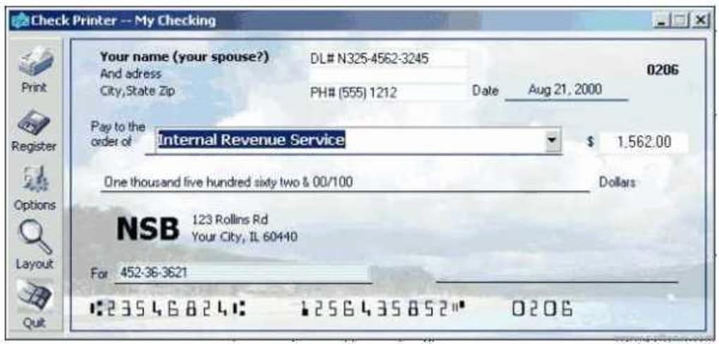 Personal Check Template Word Awesome Check Printer Download