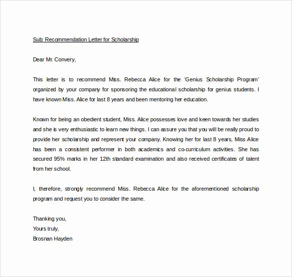Personal Recommendation Letter Sample Beautiful Sample Personal Letter Of Re Mendation 16 Download