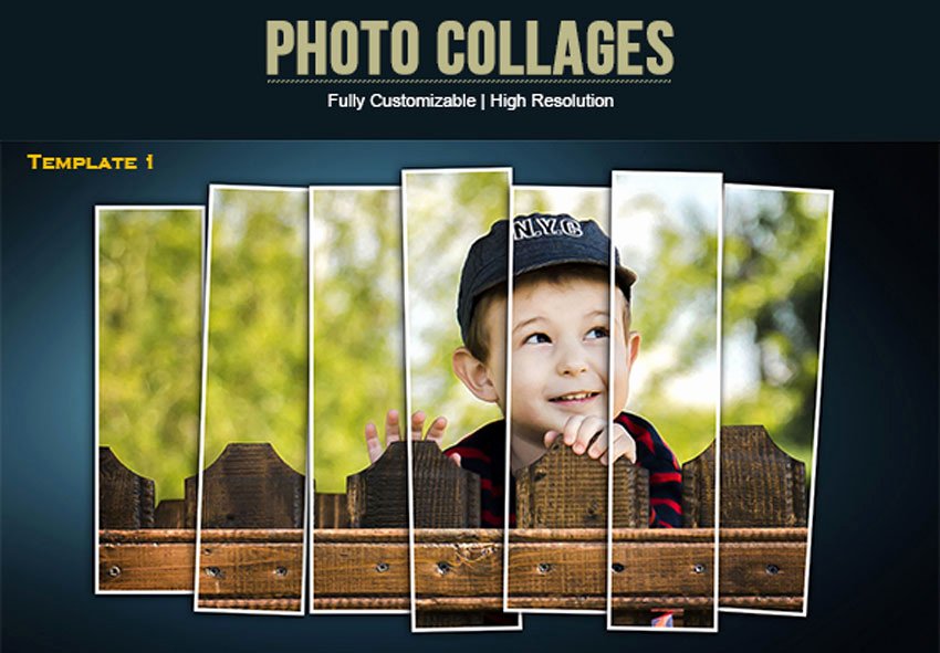 Photo Collage Template Photoshop Elegant 25 Creative Collage Templates for Adobe Shop