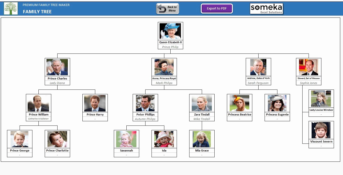 Photo Family Tree Maker Inspirational Automatic Family Tree Maker In Excel Alternatives and