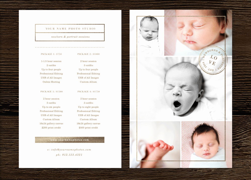 Photography Price List Template Free Beautiful Graphy Price List Template Lily