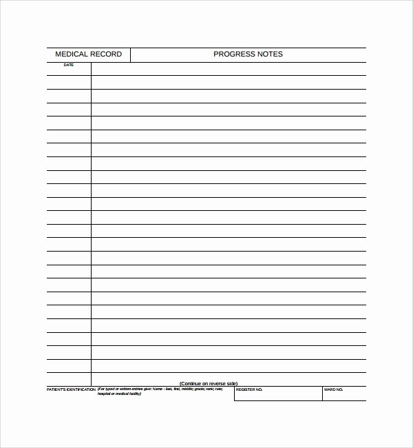 Physician Progress Note Template Awesome Sample Progress Note Template 9 Free Documents Download