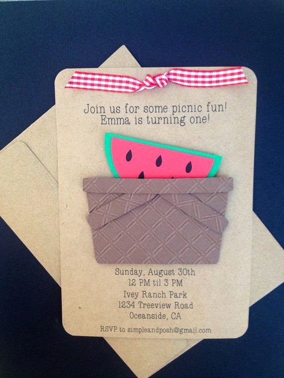 Picnic Birthday Party Invitations New Best 25 Picnic Party themes Ideas On Pinterest