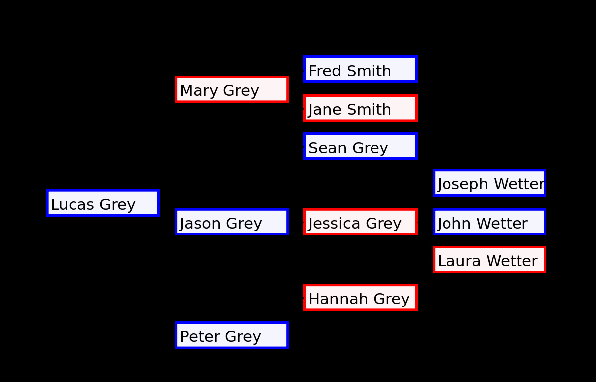 Pictures Of Family Trees Examples Awesome Family Tree