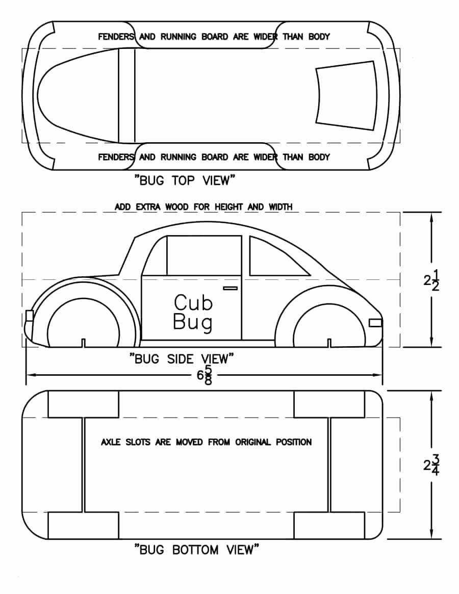 Pine Derby Car Templates Beautiful 39 Awesome Pinewood Derby Car Designs &amp; Templates