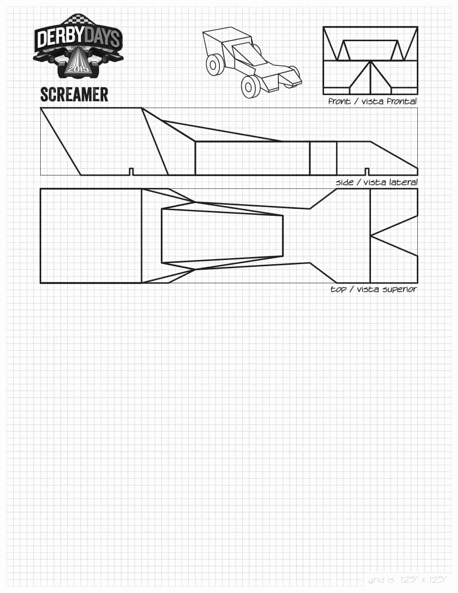 Pine Derby Car Templates Unique 39 Awesome Pinewood Derby Car Designs &amp; Templates