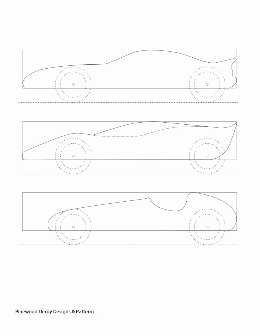 Pinewood Derby Car Templates Luxury 39 Awesome Pinewood Derby Car Designs &amp; Templates