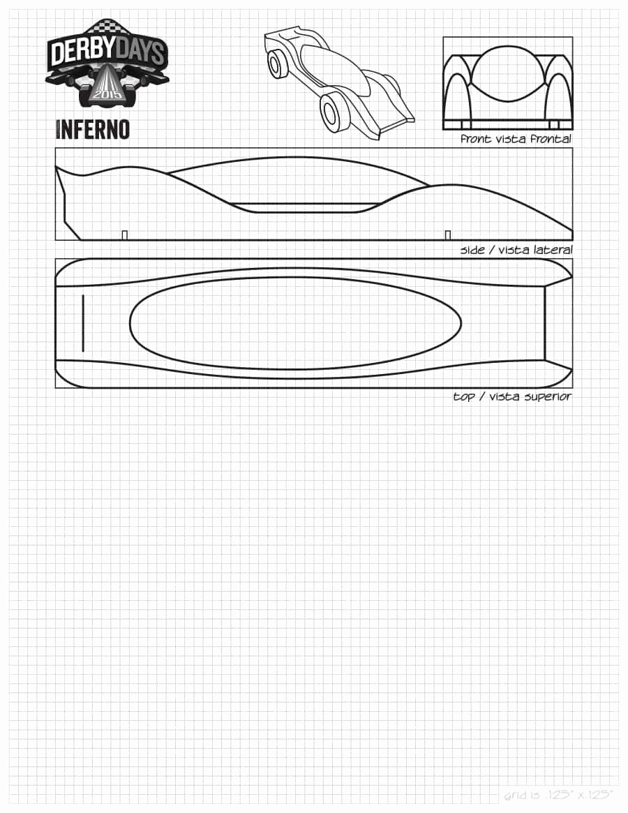 Pinewood Derby Car Templates Printable Awesome 39 Awesome Pinewood Derby Car Designs &amp; Templates