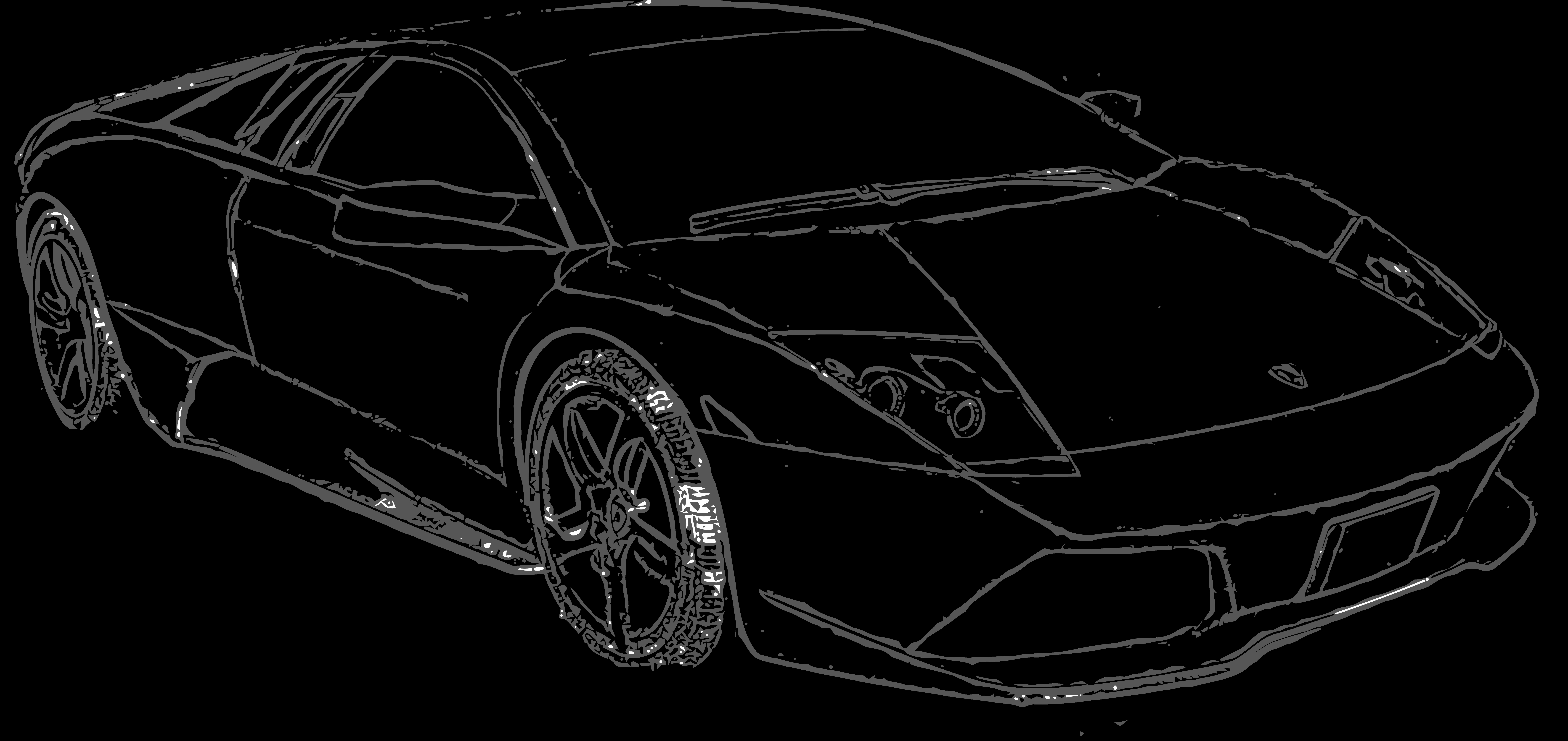 Pinewood Derby Lamborghini Template Elegant Free to Use Lamborghini Murcielago Lineart by E A 2 On
