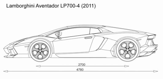Pinewood Derby Lamborghini Template Unique Automotive Blueprints
