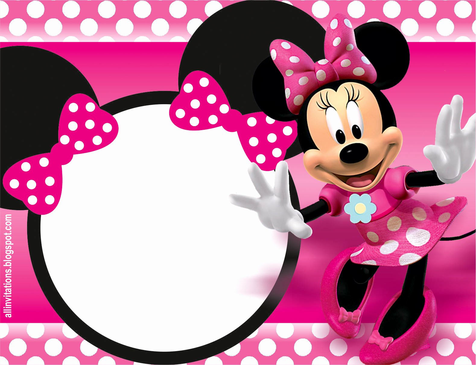 Pink Minnie Mouse Invitations Unique 32 Superb Minnie Mouse Birthday Invitations
